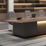 Luxury Boardroom Wood Conference Table - Maoters thumbnail 9