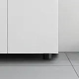 White Wooden Password Lock Low Cabinet thumbnail 10
