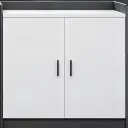 Modern Wooden Credenza – Room Divider & File Storage thumbnail 15