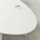 Modern Office Oval Conference Table - Maoters thumbnail 10