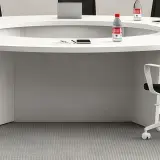 Modern Office Round Conference Table - Maoters thumbnail 12
