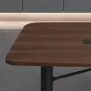 Training Room Dark Wood Conference Table - Maoters thumbnail 10