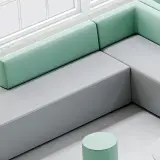 Modern Minimalist Sofa Lounge Creative Relaxation Area thumbnail 13