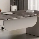 Sleek Electric Lift Executive Desk thumbnail 13