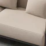 Minimalist Modern Metal-Frame Sofa thumbnail 9