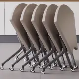 Modern Mobile Circle Modular Conference Table - Maoters thumbnail 8