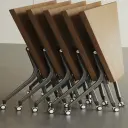 Spliceable Modular Folding Conference Table - Maoters thumbnail 9