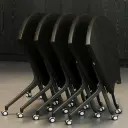 Modern Modular Round Mobile Meeting Table - Maoters thumbnail 8