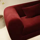 Modern Style Red Vertical Sofa thumbnail 8