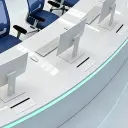 Modern Command Center Conference Table - Maoters thumbnail 9