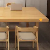 Modern Office Natural Wood Conference Table - Maoters thumbnail 11