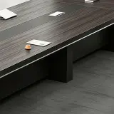 Modern Minimalist Office Desk with Multifunctional Design thumbnail 11