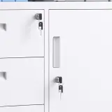 Mobile Metal Filing Cabinet with Lock Drawers thumbnail 12