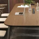 Contemporary Executive Wood Meeting Table - Maoters thumbnail 10