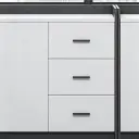 Modern Wooden Credenza – Room Divider & File Storage thumbnail 16
