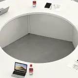 Modern Office Round Conference Table - Maoters thumbnail 13