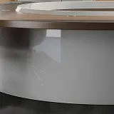 Modern Executive Boardroom Round Conference Table - Maoters thumbnail 13