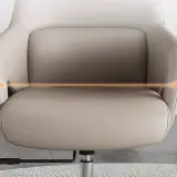 Ergonomic High-Back Swivel Office Chair with Adjustable Height - Maoters thumbnail 10