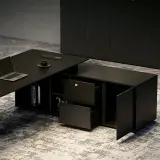 Modern Executive Height-Adjustable Desk thumbnail 14
