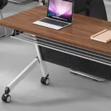 Modern Foldable Rolling Conference Table - Maoters thumbnail 11
