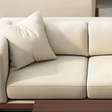 Simple Solid Wood Sofa for Business Lounge thumbnail 12