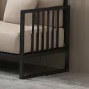 Minimalist Modern Metal-Frame Sofa thumbnail 10