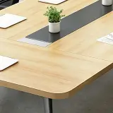 Minimalist Long Rectangular Conference Table - Maoters thumbnail 10