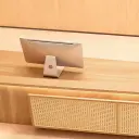 Modern Reception Desk With Rattan Panels - Maoters thumbnail 12