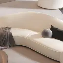 Modern Curved Sofa for Lobby Areas thumbnail 12