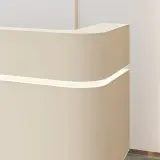 Elegant Beige-style Reception Desk - Maoters thumbnail 11