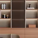 Minimalist Wood Filing Cabinet for Office Storage thumbnail 9