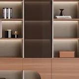 Minimalist Wood Filing Cabinet for Office Storage thumbnail 9