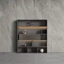 Modern Wooden Office Storage and Display Cabinet thumbnail 1