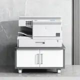 Mobile Filing Cabinet with Rounded Corners thumbnail 1