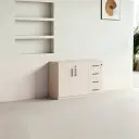 Low Office Filing Cabinet with Lockable Drawers thumbnail 1