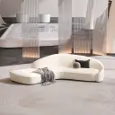 Modern Curved Sofa for Lobby Areas thumbnail 1
