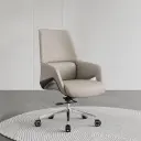 Ergonomic High-Back Swivel Office Chair with Adjustable Height - Maoters thumbnail 1