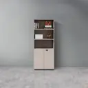Wooden Lockable Office Storage Cabinet thumbnail 1
