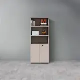 Wooden Lockable Office Storage Cabinet thumbnail 1
