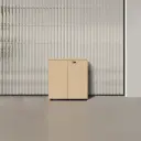 Wooden Filing Cabinet for Workspace Storage thumbnail 1