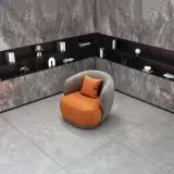 Equilateral Corner Sofa – L-Shaped Minimalist Modern Style thumbnail 1
