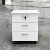 Mobile Office File Cabinet with Lock Drawers thumbnail 1