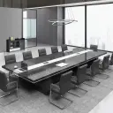 Modern Executive Boardroom Conference Table - Maoters thumbnail 2