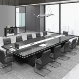 Modern Executive Boardroom Conference Table - Maoters thumbnail 2