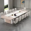 Minimalist Modern Large Executive Conference Table - Maoters thumbnail 2