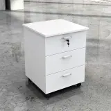 Mobile Office File Cabinet with Lock Drawers thumbnail 2