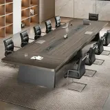 Sleek Minimalist Office Conference Table – Ideal for Modern Workspaces thumbnail 2