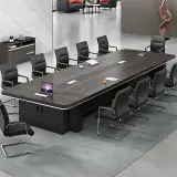 Modern Minimalist Office Desk with Multifunctional Design thumbnail 2