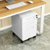 Small Metal Filing Cabinet for Home or Office thumbnail 3