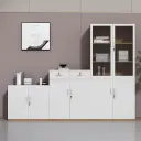 Office File Cabinet Wooden Low – High thumbnail 4